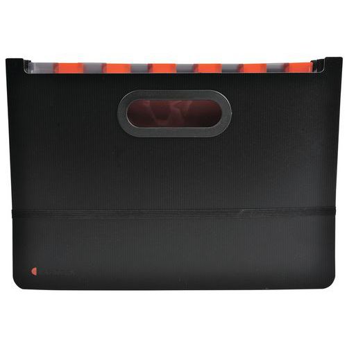 Trieur Valisette Extens. 24 Compart. A4 Noir