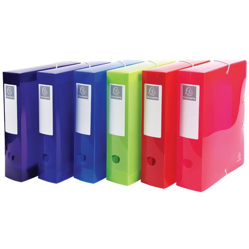 Boite De Classement Iderama Dos 80mm Polyproppylène - A4
