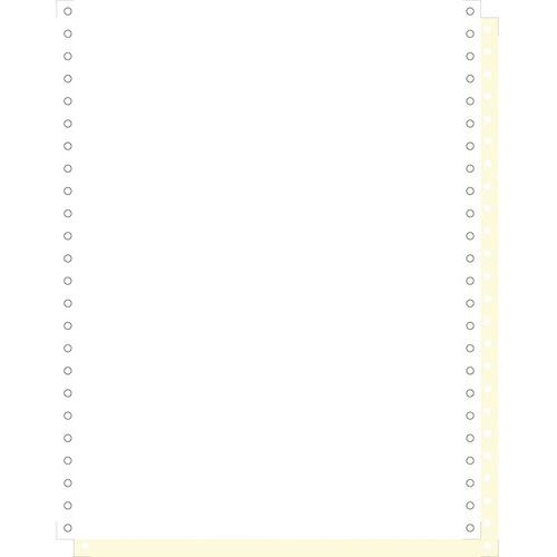 Listing 1000 Feuilles Autocop Blc/jaune 240x12 2 Plis