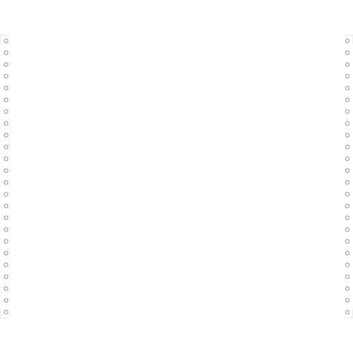 2000 Feuilles Listing Blc 380x12 1pli Bandes Caroll Détach.