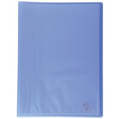 Protège-doc. En Pp Semi Rigide Chromaline 60 Vues A4 Bleu