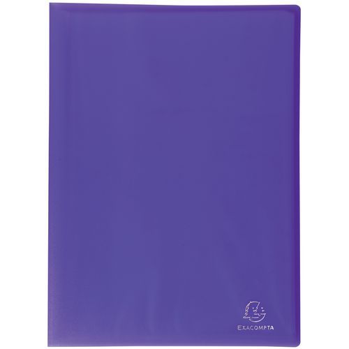 Protège-doc. En Pp Semi Rigide Chromaline 60 Vues A4 Violet