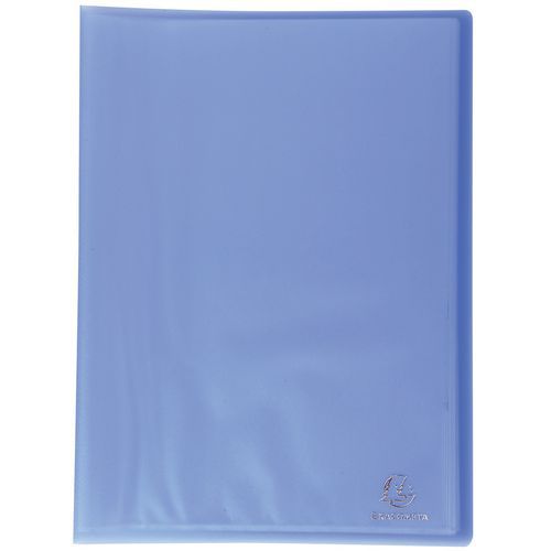 Protège-doc. Pp Semi-rigide Soudés 80 Vues A4 Bleu