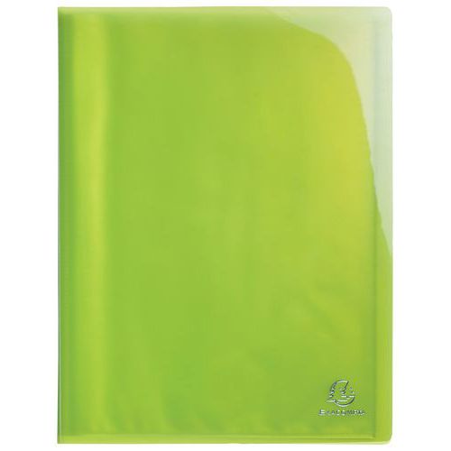 Protège-doc. En Pp Semi Rigide Iderama 80 Vues A4 Vert Anis