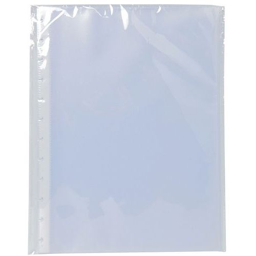 Recharge 10 Pochettes Pp Grainé Pour Protège-doc. à Anneaux.