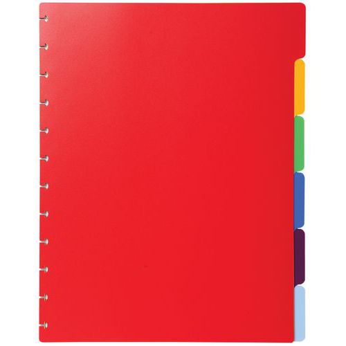 Intercal. Polypropylènes Col. 6 Pos. A Porte-vues à Anneaux