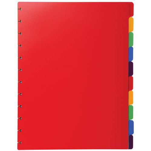 Intercal. Polypropylènes Col. 10 Pos. A Porte-vues à Anneaux