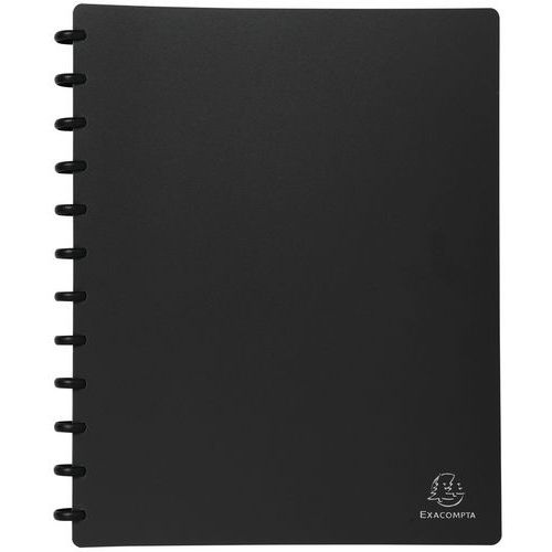 Protège-doc. à Ann. Et Pochet. Détachables 60 Vues A4 Noir