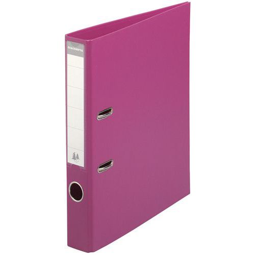 Classeur à Levier Export Pvc A4 Dos De 50mm Fuchsia
