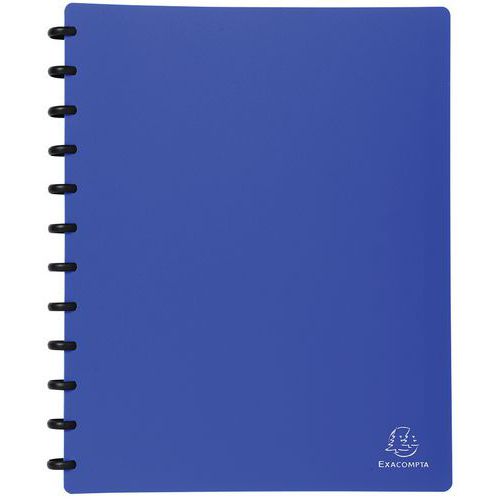 Protège-doc. à Ann. Et Pochet. Détachables 60 Vues A4 Bleu