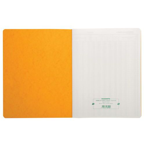 Piqûre 32x25 Journal De Caisse Ou Banque 9 Débit 4 Crédit