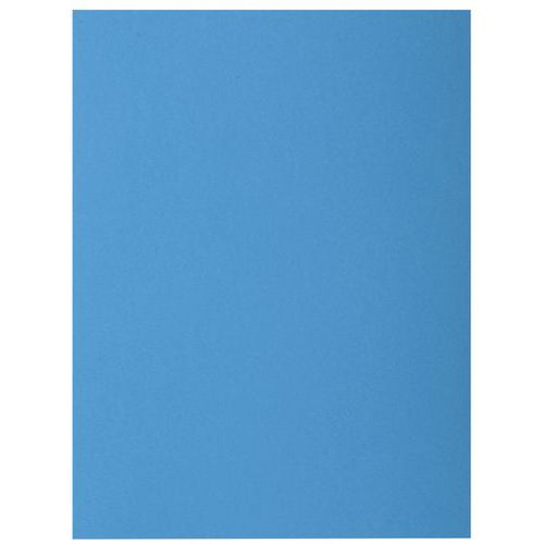 Paquet De 50 Chemises 2 Rabats Rocks 210 - 24x32cm Bleu