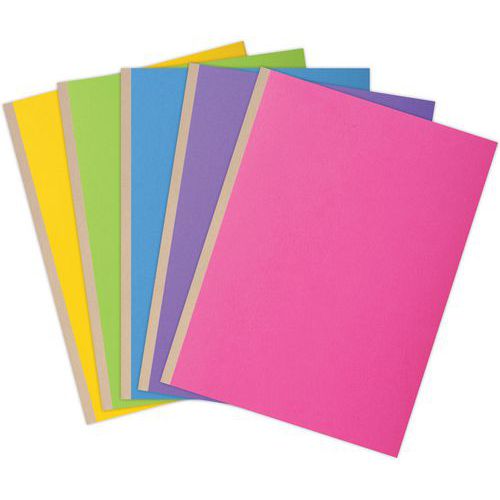 Paq. 10 Chem. à Soufflet Dos Toilé Rocks 320g/m2 24x32cm