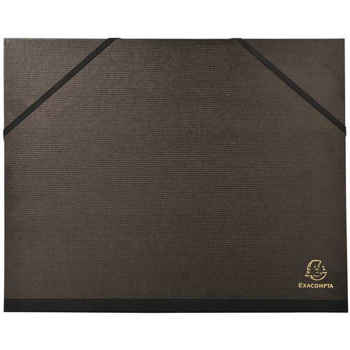 Carton à Dessin Kraft Noir Vernis Pour Formats A4 Et 24x32cm