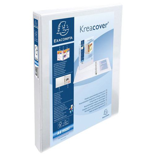 Class. Pp Personnalisable Kreacover 2 Ann. 20mm A4 Max Blanc