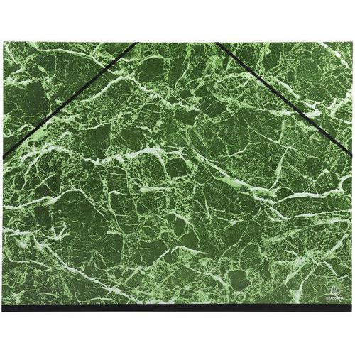 Carton à Dessin Pap. Marbré Verni + Ã‰lastiq 52x67cm A Raisin