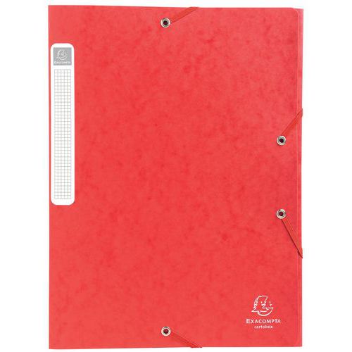 Bte De Class. Cartobox Dos 40mm Cte Lustrée A4 Rge