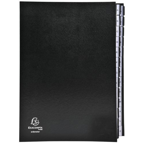 Trieur Rigide Ordonator + Cavaliers 26 Compart A à Z Noir