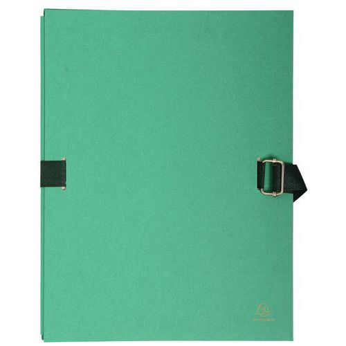 Chemise Dos Extensible Avec Rabat Papier 24x32cm Vert Clair
