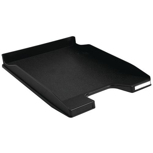 Corbeille à Courrier Combo Mini 2 Encoches Noir