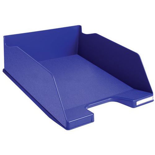 Corbeille à Courrier Combo Maxi 2 Encoches Bleu Nuit