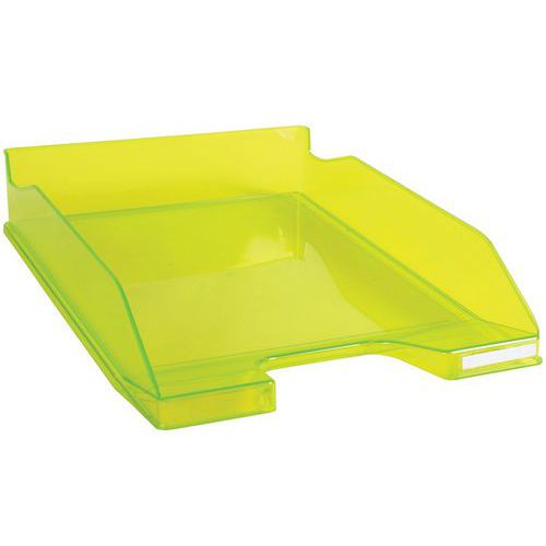 Corbeille à Courrier Midi-combo Vert Anis Transparent