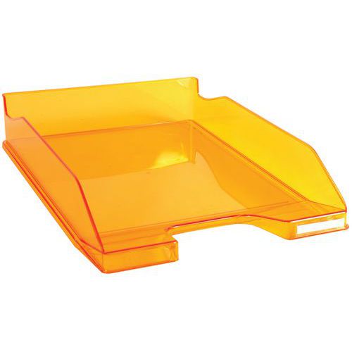 Corbeille à Courrier Midi-combo Orange Transparent