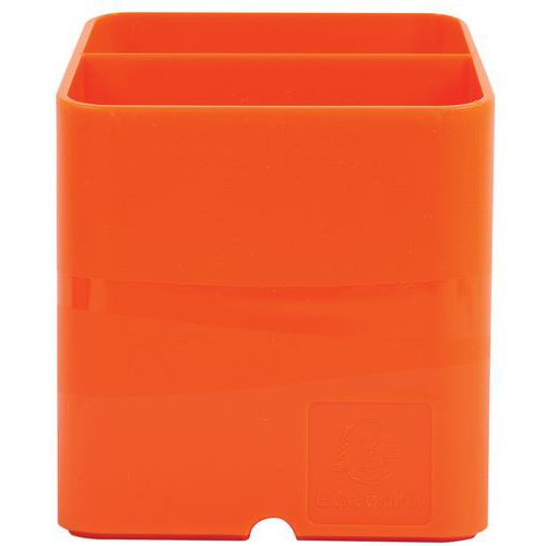 Pot à Crayons Pen-cube Iderama Tangerine