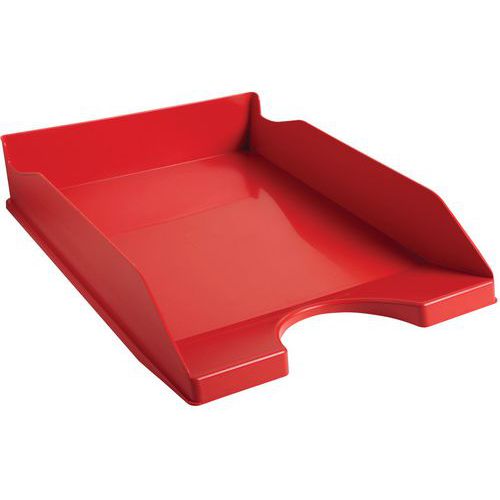 Corbeille à Courrier Ecotray Office Rouge