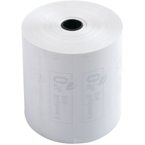 Bobines Pour Tickets De Caisse 80x80x12x76 - 1 Pli Thermique