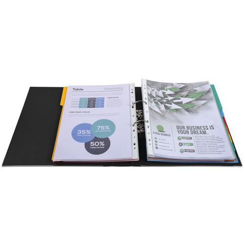 Classeur à Levier Prem'touch - Dos De 50mm - A4 Maxi