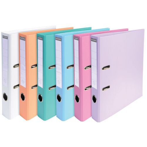 Class. Prem'touch Pvc A4 Dos 50mm Couleurs Assorties Pastel