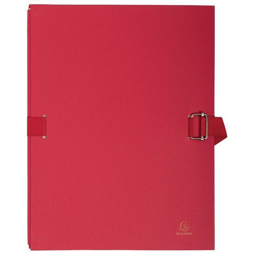 Chem. Dos Extensible Papier Toilé 24x32cm Filmée Par 5 Rouge