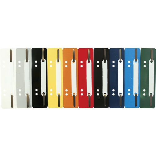Fixe-dossiers à Lamelle Polypropylène Couleurs Assorties