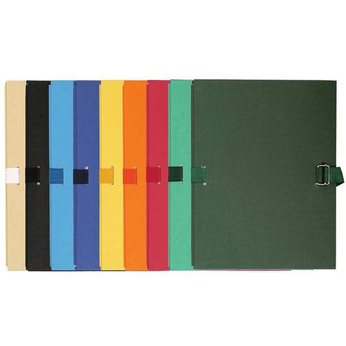 Chem. Dos Extens. Pap. Toilé 24x32cm Filmée Par 5 Col Assort