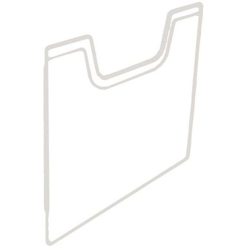 Plaque De Recouvrement A4 Vertical - Cristal