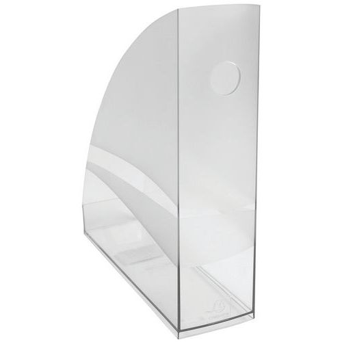 Porte-revues Mag-cube Office Cristal