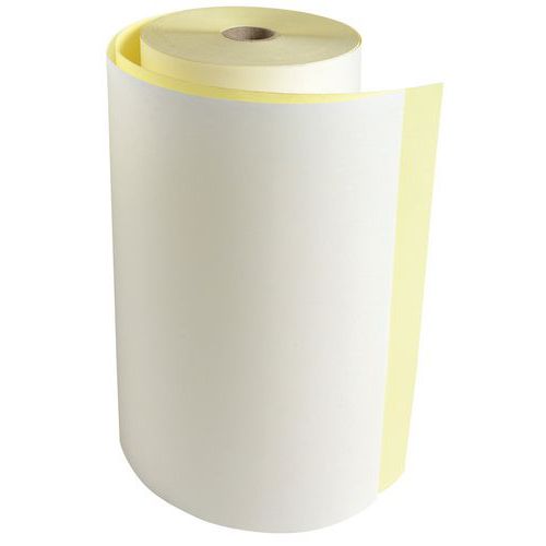 Bobine Télex 210x120x25x70 - 2 Plis Chimique Autocopiant