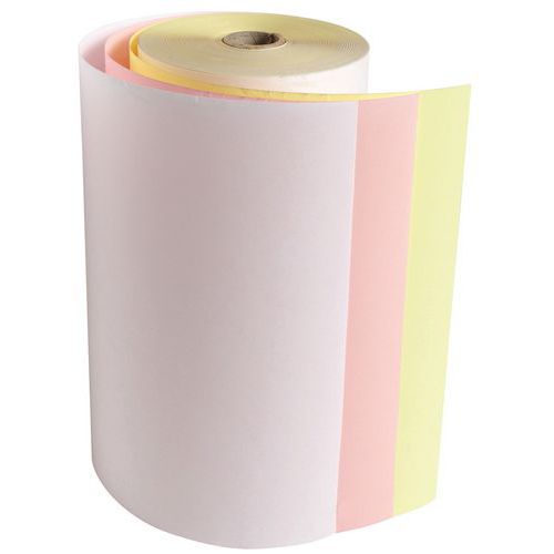 Bobine Télex 210x120x25x47 - 3 Plis Chimique Autocopiant