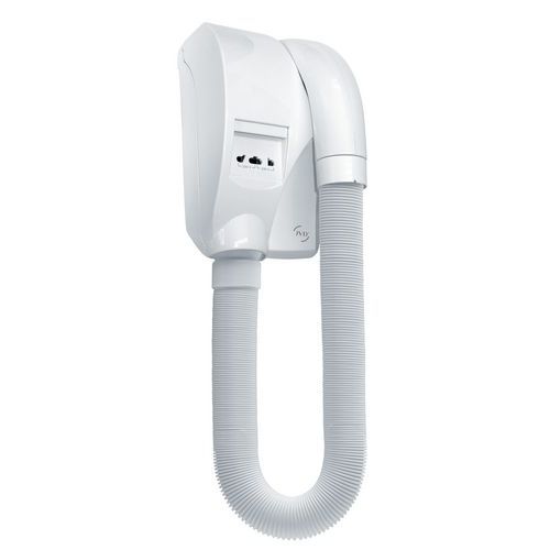 Sèche-cheveux Caraïbe base, prise rasoir et flexible -JVD Sèche-cheveux Caraïbe base, prise rasoir et flexible -JVD