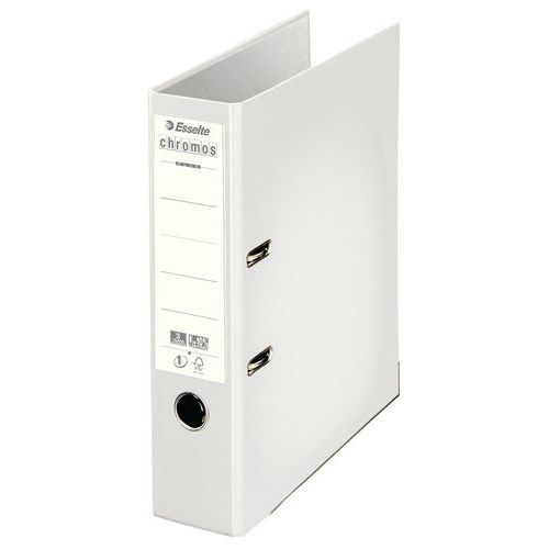 Classeur à Levier Esselte Chromos 80 Mm A4 Blanc