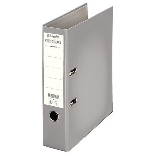 Classeur à Levier Esselte Chromos 80 Mm A4 Gris