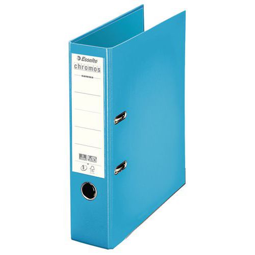 Classeur à Levier 80 Mm A4 Polypropylène Bleu Lavande