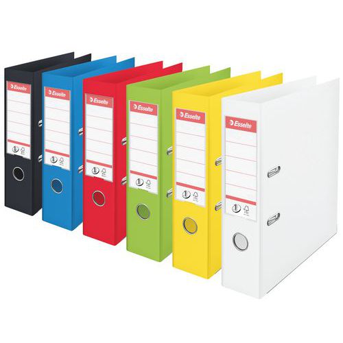 Classeur à Levier 75 Mm A4 Polypropylène Assortis