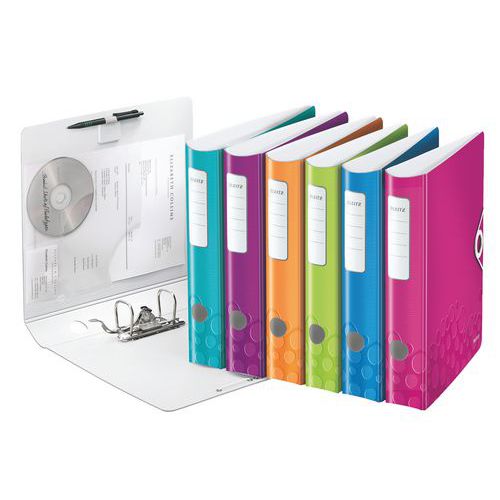 Classeur à Levier Leitz Wow Active 180Â° Pp 50 Mm Assortis