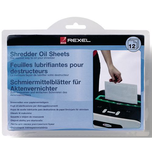 Feuilles Pré-lubrifiées