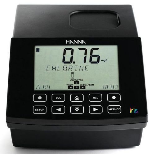 Hanna Instruments - Spectrophotomètre Visible de Laboratoire - 340-900 nm - Autonomie 8h - Noir