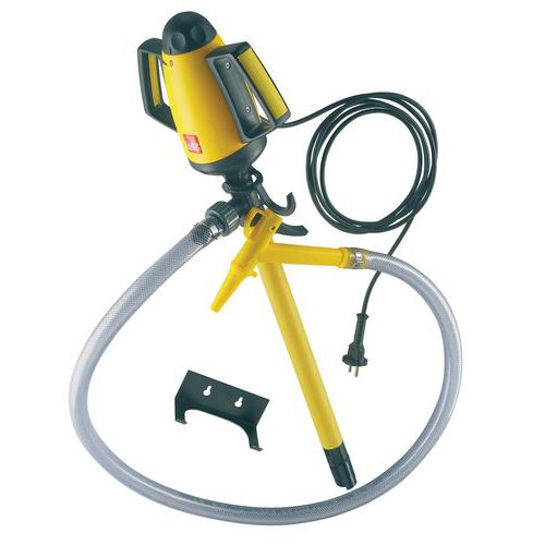 Lutz - Kit Pompe B2 Vario PP 500mm HC avec Pistolet - Débit 4500 L/h - Polypropylène - Idéal Transfert Liquides