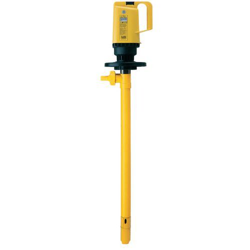 Lutz - Pompe vide-fût PP-DL 1000mm arbre inox - 9600 L/h - 500W - Polypropylène