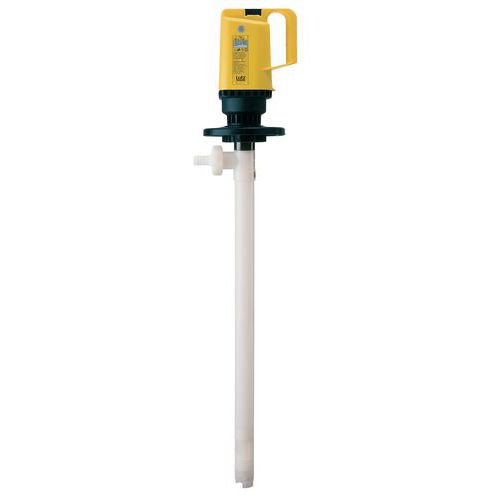 Lutz - Pompe vide-fût PVDF-DL 1000mm - 5220 L/h - 500W - PVDF